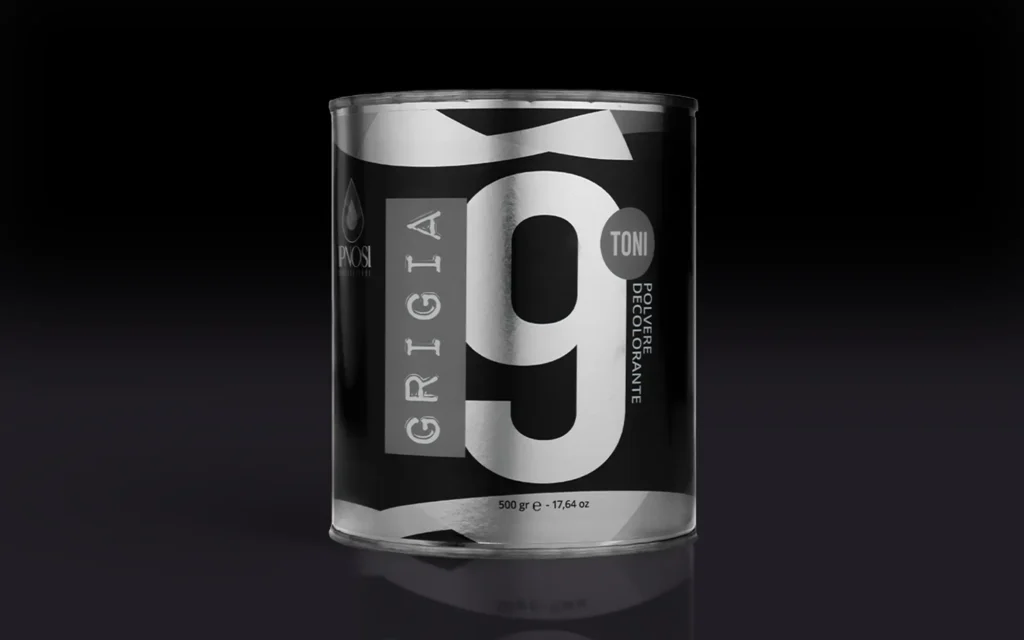 Polvere Decolorante Grigia – 9 Toni