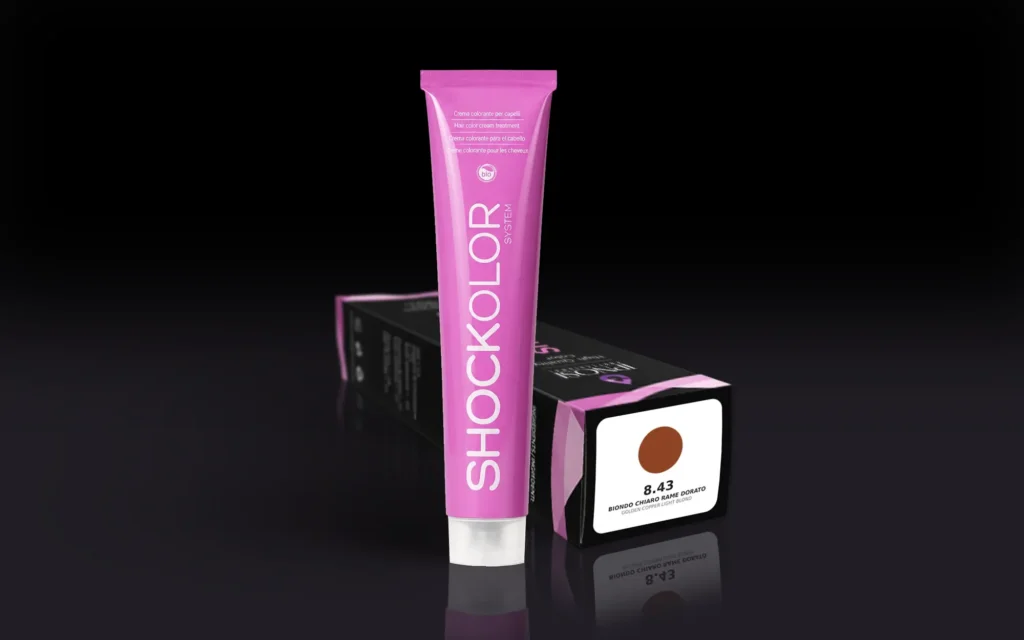 Hair Color Cream 8.43 – Golden Copper Light Blond